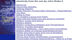 Desktop Screenshot of electricityfromthesun.info